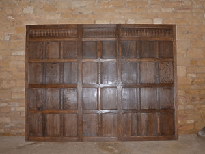 A single 18th century oak panel