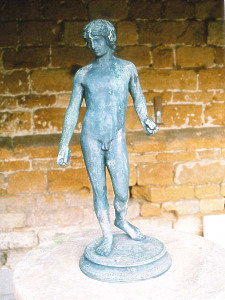 An Early 20th Century Neapolitan Bronze Figure of Mercury