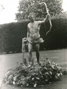 A magnificent early 18th Century life size lead statue, representing Apollo Belvedere
