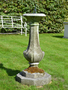A Portland stone sundial