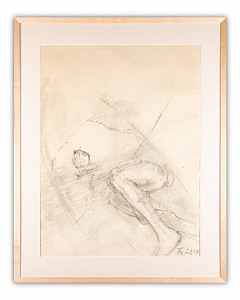 'Drawing #2 (Birdman)' Elisabeth Frink 1930-1993
