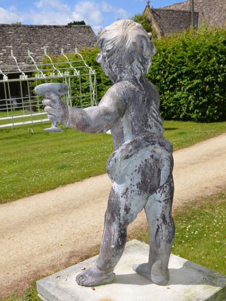 A 17th century lowland lead putto