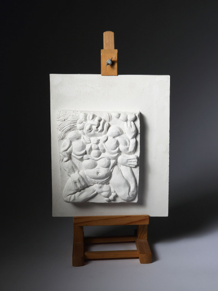 Untitled Relief Plaque (Aztec Warrior) Sir Eduardo Paolozzi CBE 1924 – 2005