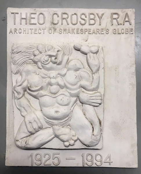 Untitled Relief Plaque (Aztec Warrior) Sir Eduardo Paolozzi CBE 1924 – 2005