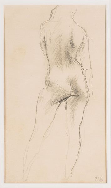 'Standing Nude' (back View) Ralph Brown 1928 - 2013