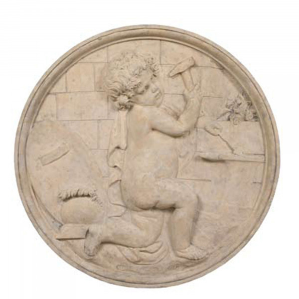 A pair of Allegorical roundels by Coade