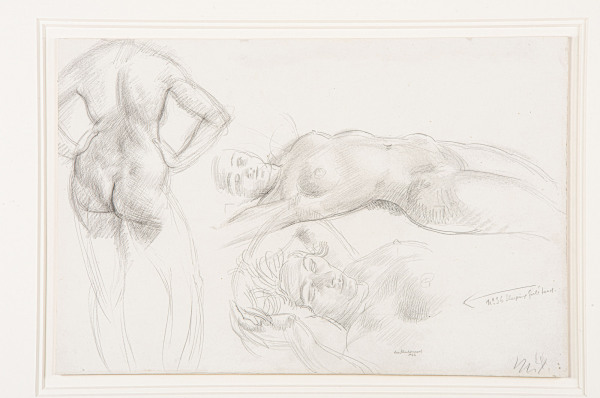 'Nude Figure Studies' Leon Underwood 1888-1963