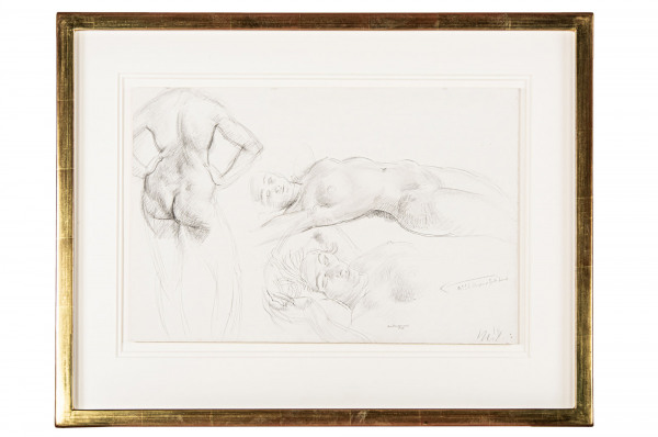 'Nude Figure Studies' Leon Underwood 1888-1963