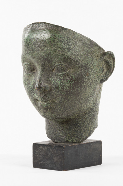 'Mask of a Greek Boy' Dora Gordine 1895 - 1991