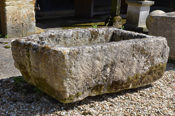 An 18th century stone trough
