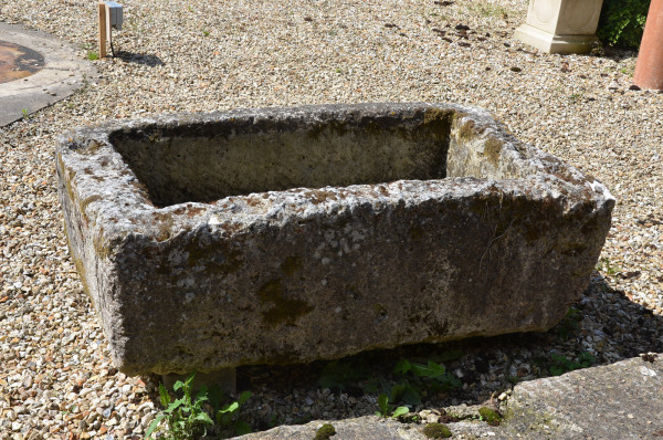 An 18th century stone trough