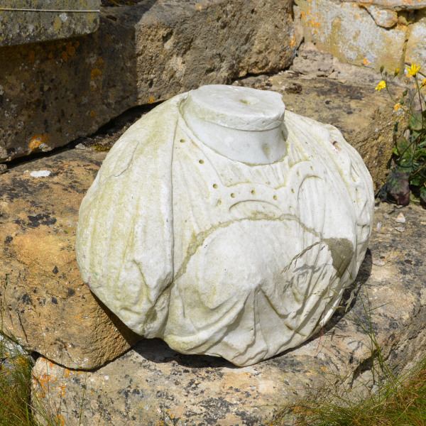 A 17th century marble bust