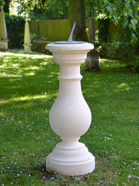 The Equinox Sundial Pedestal with Thomas Wright Dial Plate