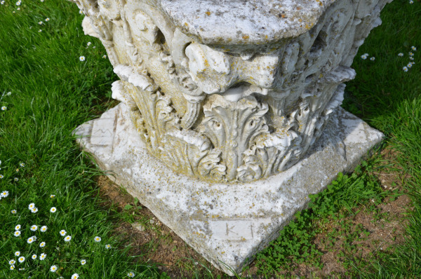 An Italian marble wellhead