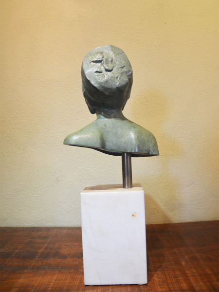 A patinated bronze sculpture by Ralph Brown R.A. (1928 – 2013)