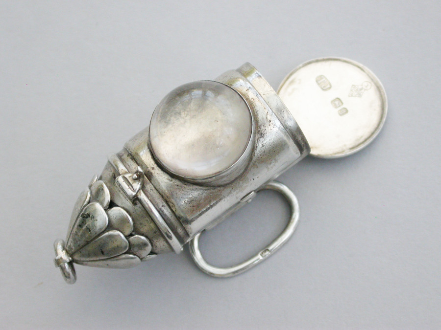 Victorian Novelty Silver Policemans Bullseye Lantern Vesta Case by ...