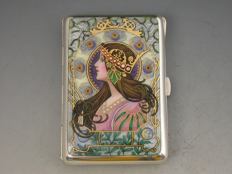 Vintage Art Deco German Cigarette Case – REFLECTIONS CO.