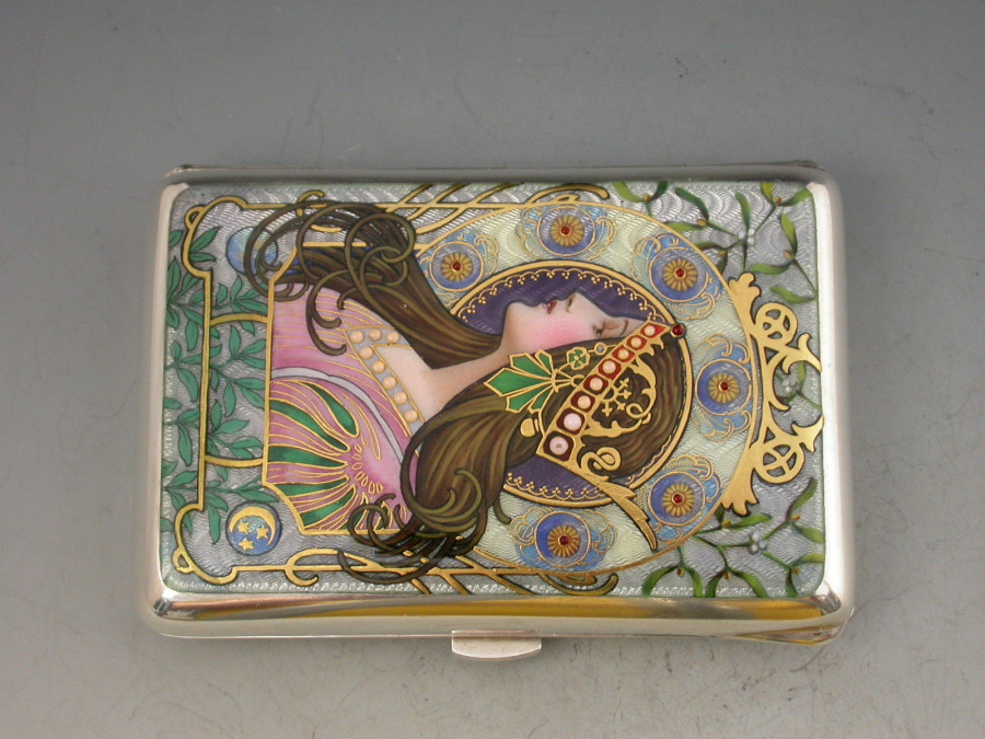 Vintage Art Deco German Cigarette Case – REFLECTIONS CO.